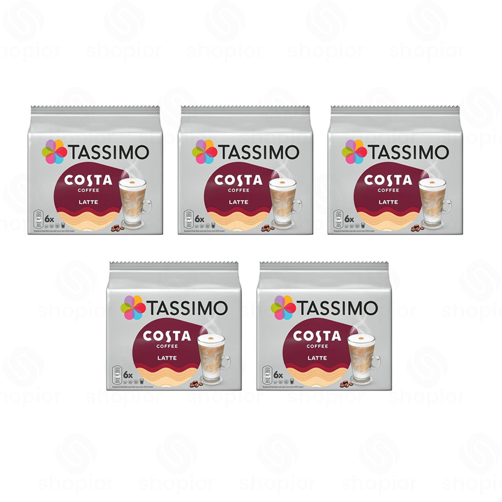 Tassimo Costa Coffee Pods – Cappuccino, Latte & Americano Barista Style Coffee