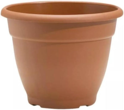 30cm (12 Inch) Plastic Planter Round Ascot Flower Pot | Garden Plant Pot