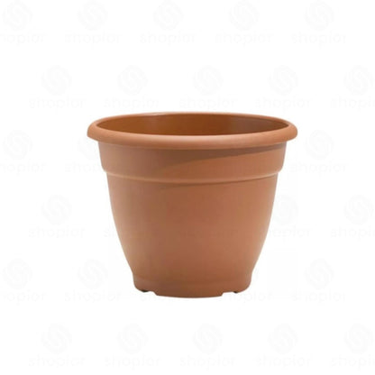 Bella 30cm, 9.5L Decorative Plastic Plant Pot – Modern Indoor Outdoor Planter for Flowers