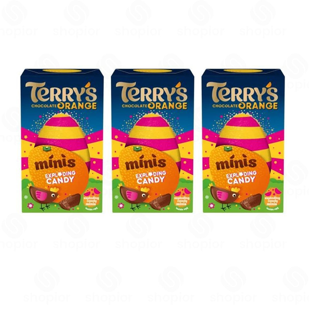 Terry’s Chocolate Orange Easter Egg Variety – Milk Chocolate Egg, Mini Eggs & Candy Gift Pack