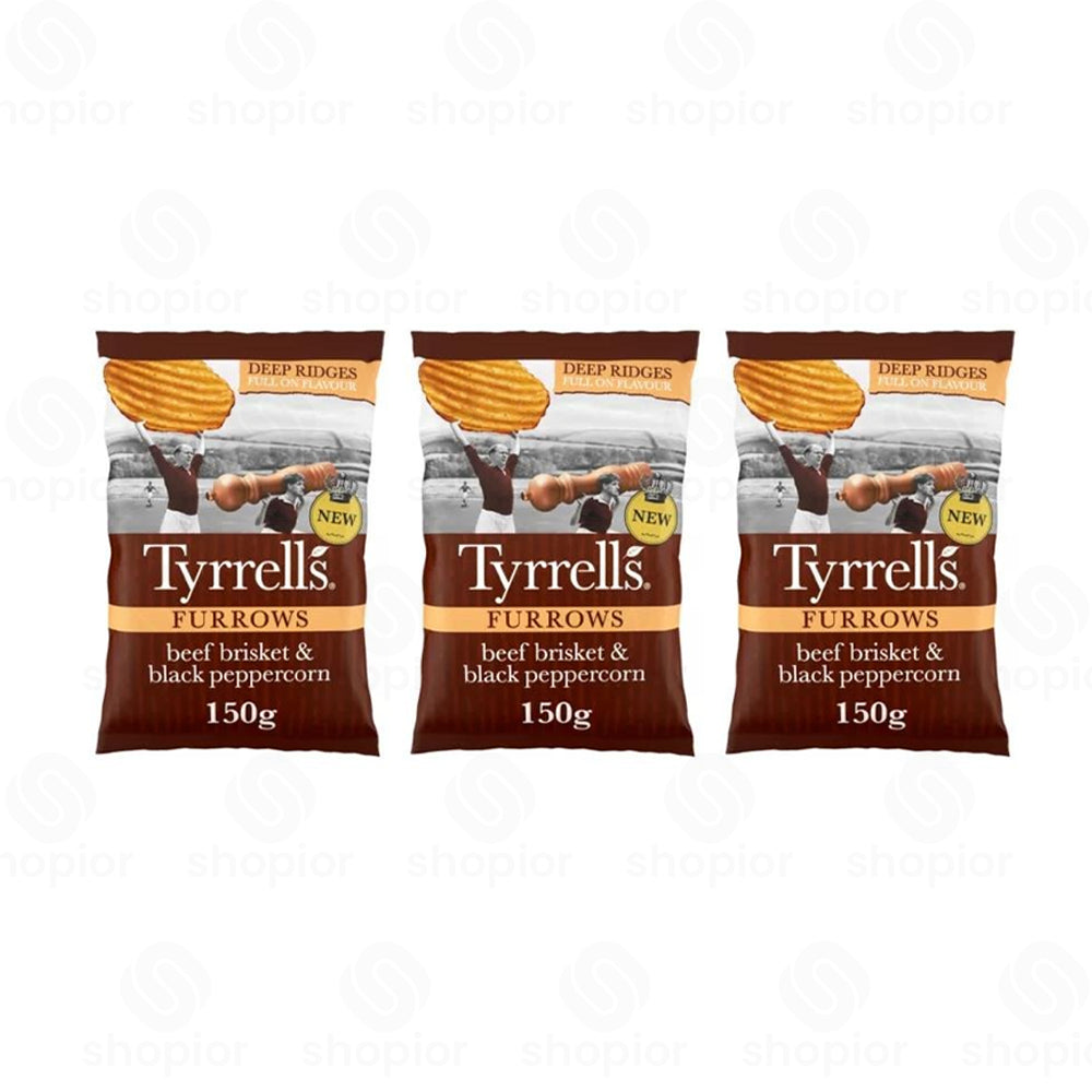 Tyrrells Sharing Crisps – Premium Hand Cooked Potato | Gourmet Flavoured Chips