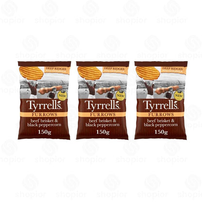 Tyrrells Sharing Crisps – Premium Hand Cooked Potato | Gourmet Flavoured Chips