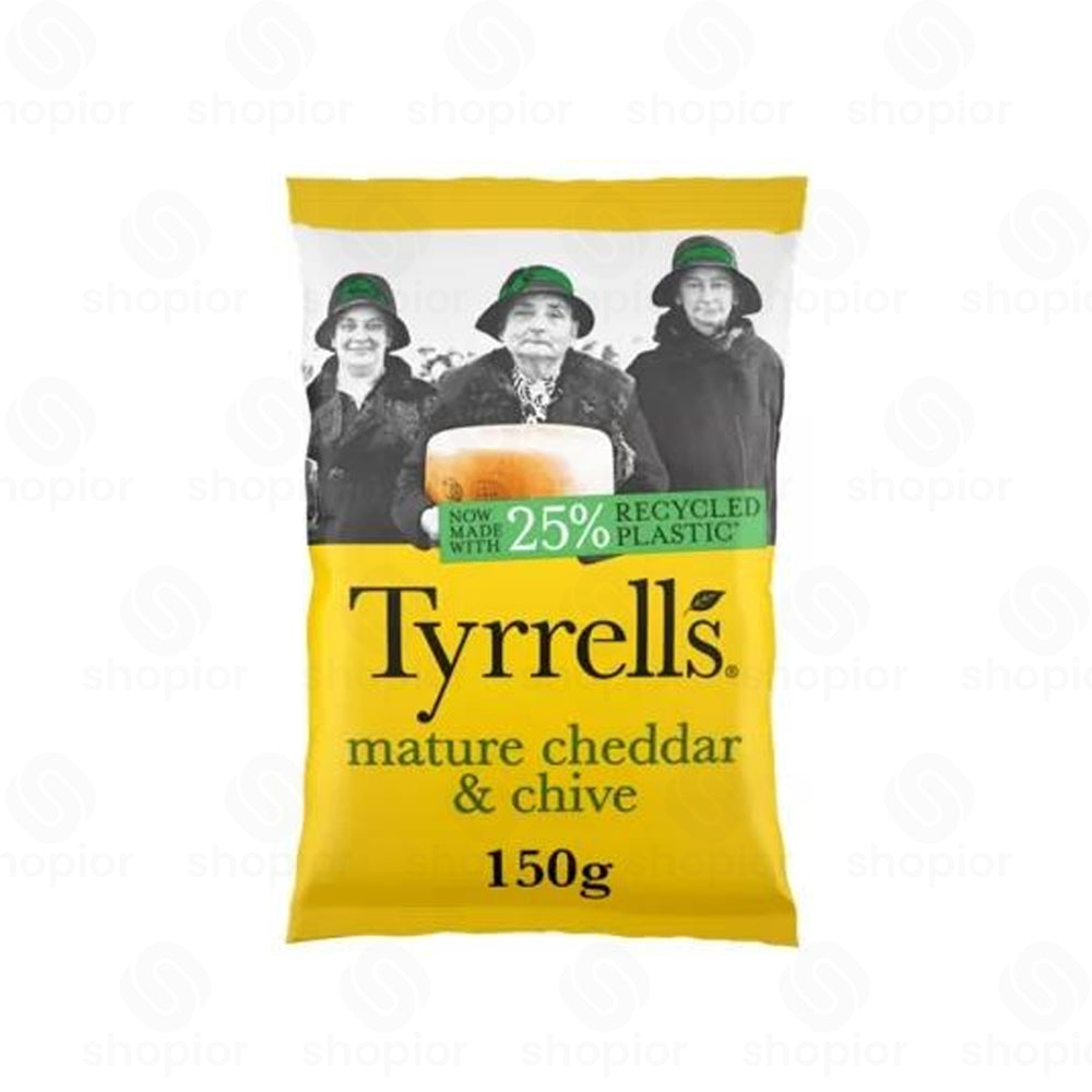Tyrrells Sharing Crisps – Premium Hand Cooked Potato | Gourmet Flavoured Chips