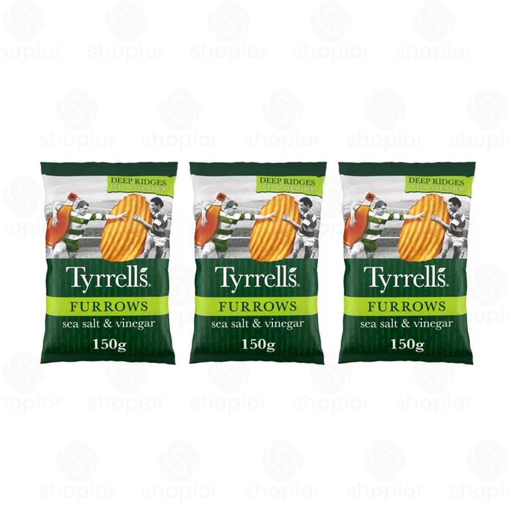 Tyrrells Sharing Crisps – Premium Hand Cooked Potato | Gourmet Flavoured Chips