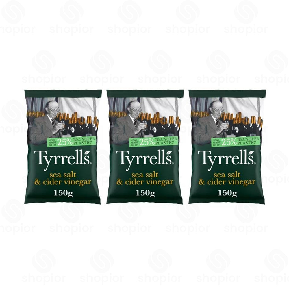 Tyrrells Sharing Crisps – Premium Hand Cooked Potato | Gourmet Flavoured Chips