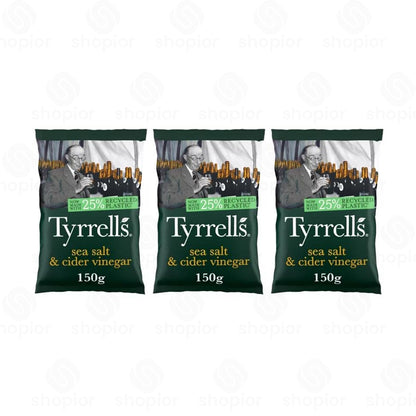 Tyrrells Sharing Crisps – Premium Hand Cooked Potato | Gourmet Flavoured Chips