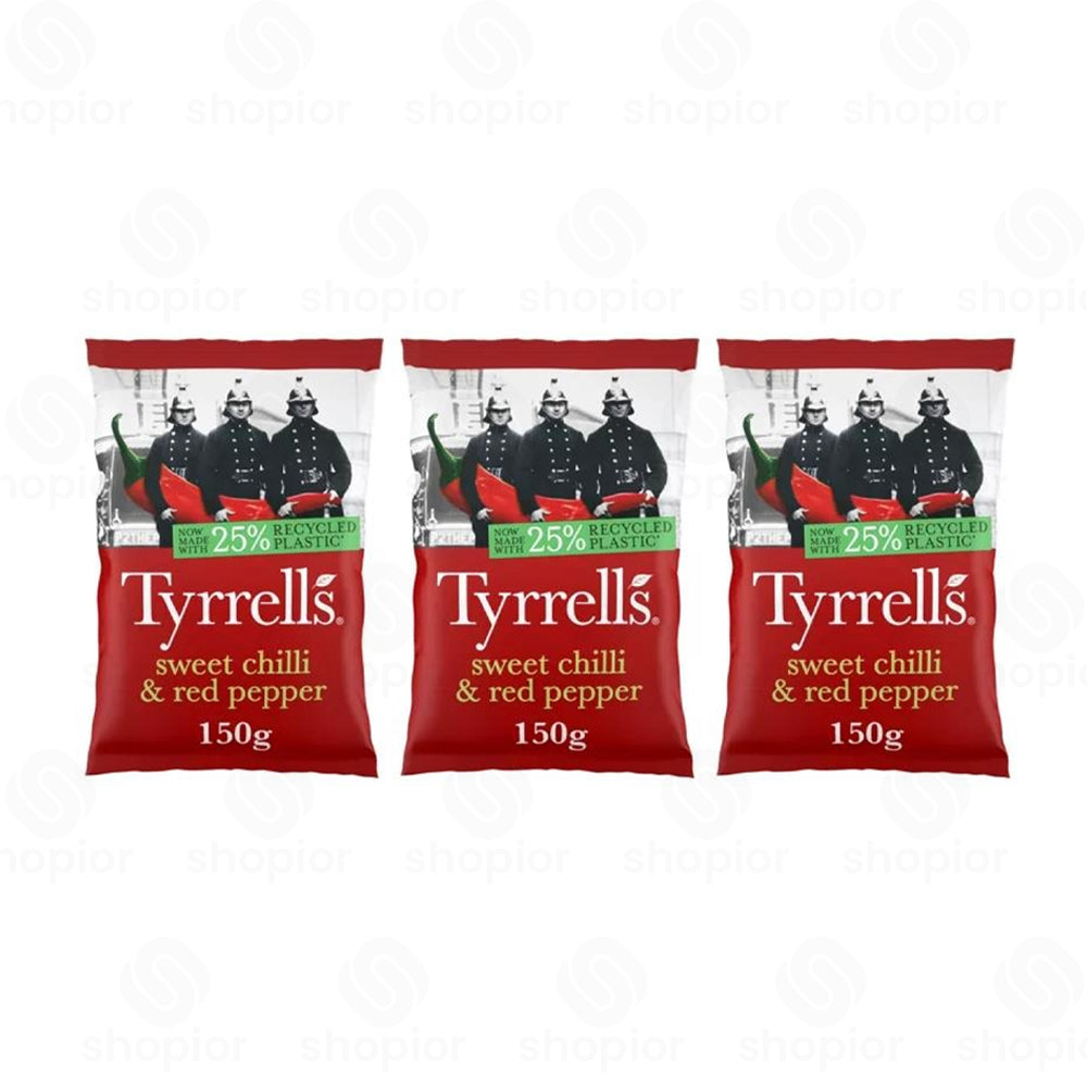 Tyrrells Sharing Crisps – Premium Hand Cooked Potato | Gourmet Flavoured Chips