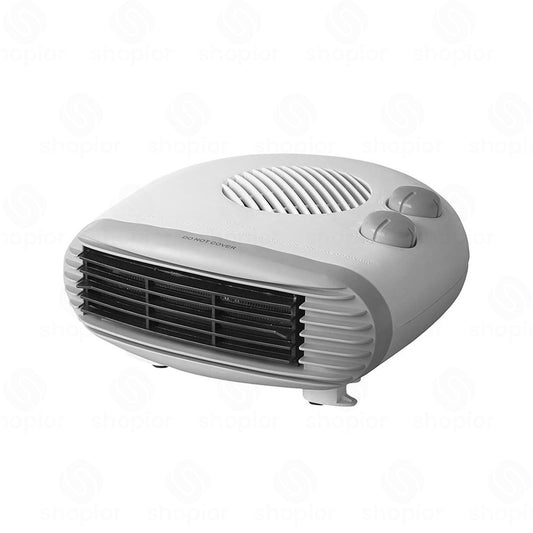 Warmlite WL44004 2KW Portable Flat Fan Heater | 2000W Electric Heaters, White