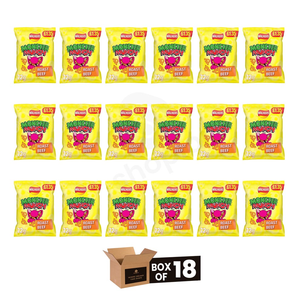 Shopior Crisps Variety Flavours Multipack | Snack Box for Parties, Lunchbox