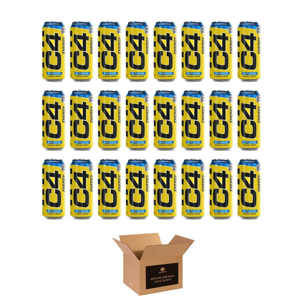 C4 Performance Energy Drink 500ml – Sugar Free Energy Boost with 160mg Caffeine, 1050mg Taurine &amp; 250mg Betaine | Explosive Energy, Great Taste, Zero Sugar