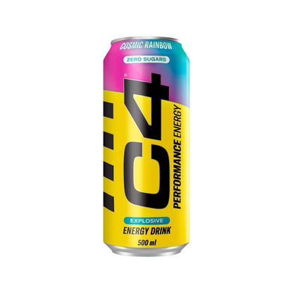 C4 Performance Energy Drink 500ml – Sugar Free Energy Boost with 160mg Caffeine, 1050mg Taurine &amp; 250mg Betaine | Explosive Energy, Great Taste, Zero Sugar
