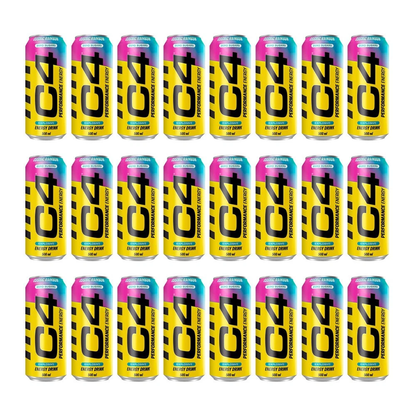 C4 Performance Energy Drink 500ml – Sugar Free Energy Boost with 160mg Caffeine, 1050mg Taurine &amp; 250mg Betaine | Explosive Energy, Great Taste, Zero Sugar